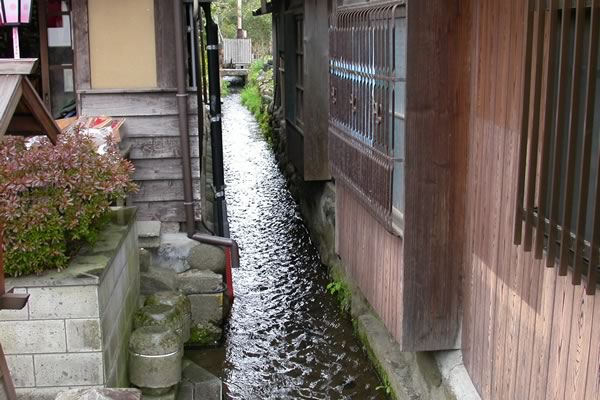 天領日田(豆田町)の水路