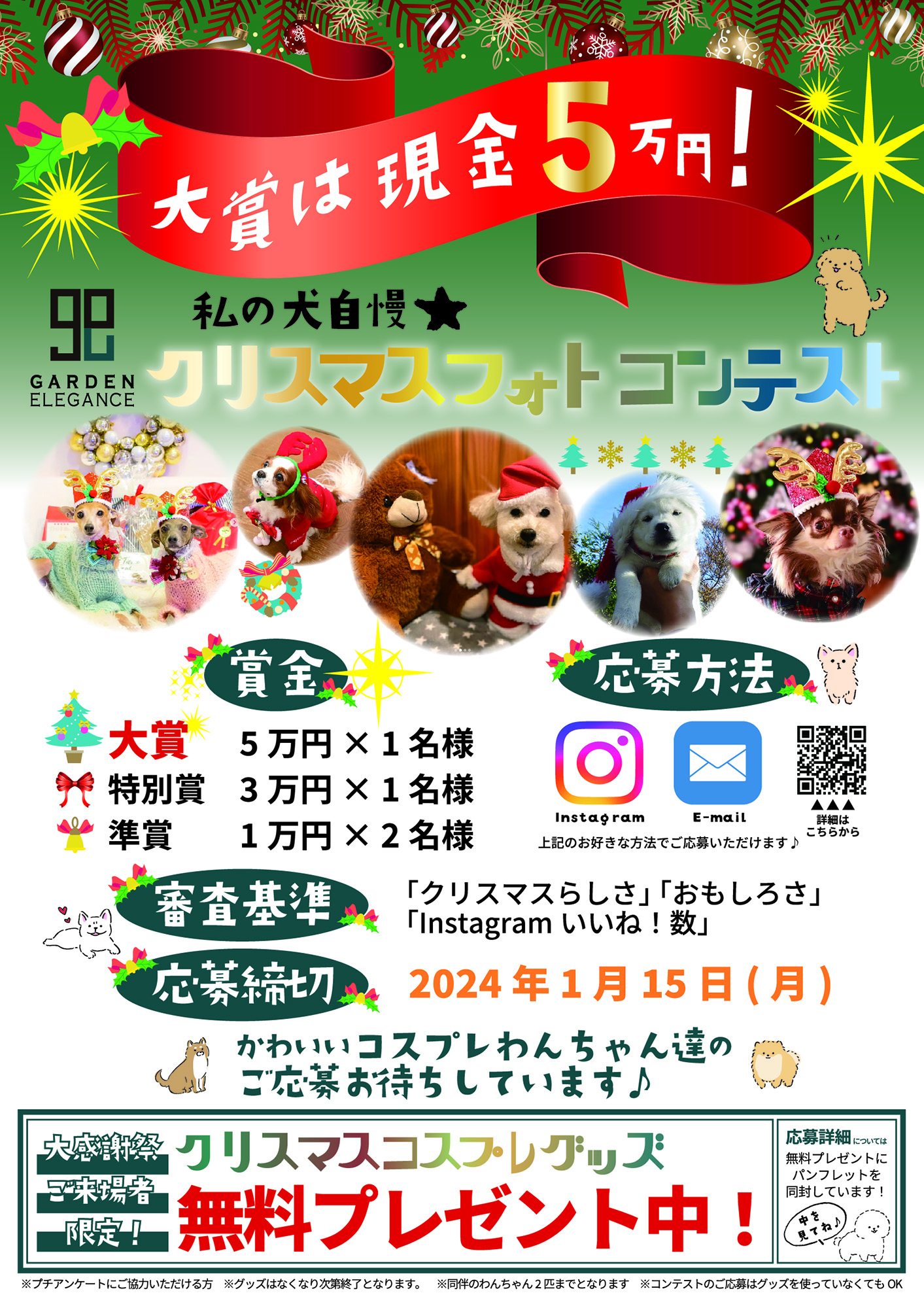 クリスマスフォトコンテスト